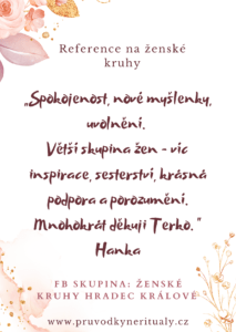 Reference na ženské kruhy Hanka