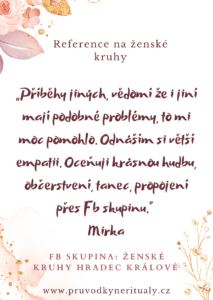 Reference na ženské kruhy Mirka