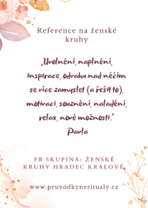 Reference na ženské kruhy Pavla
