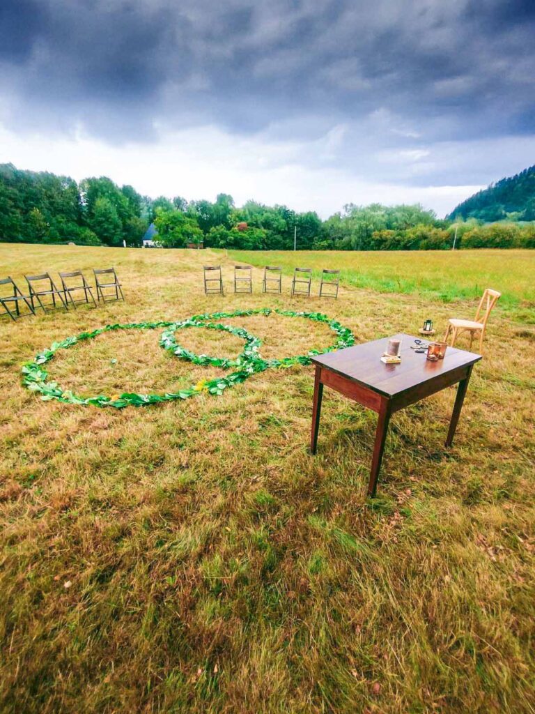 Rerefernce na svatební obřad - rituál - Tereza Mazánková