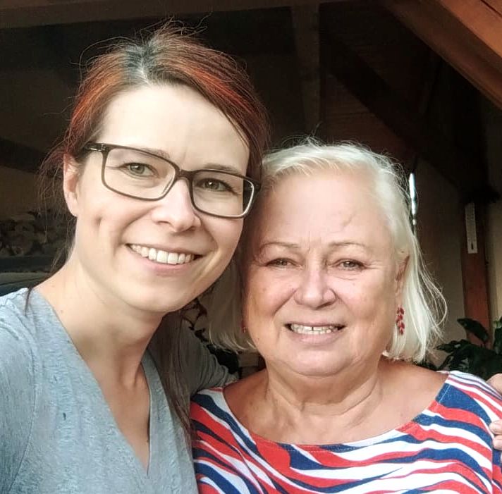 tereza mazánková s maminkou